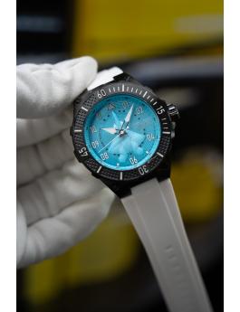 Invicta Aviator 50645 Men's Watch - Quartz Movement - Stainless Steel with Blue Dial - 50 mm