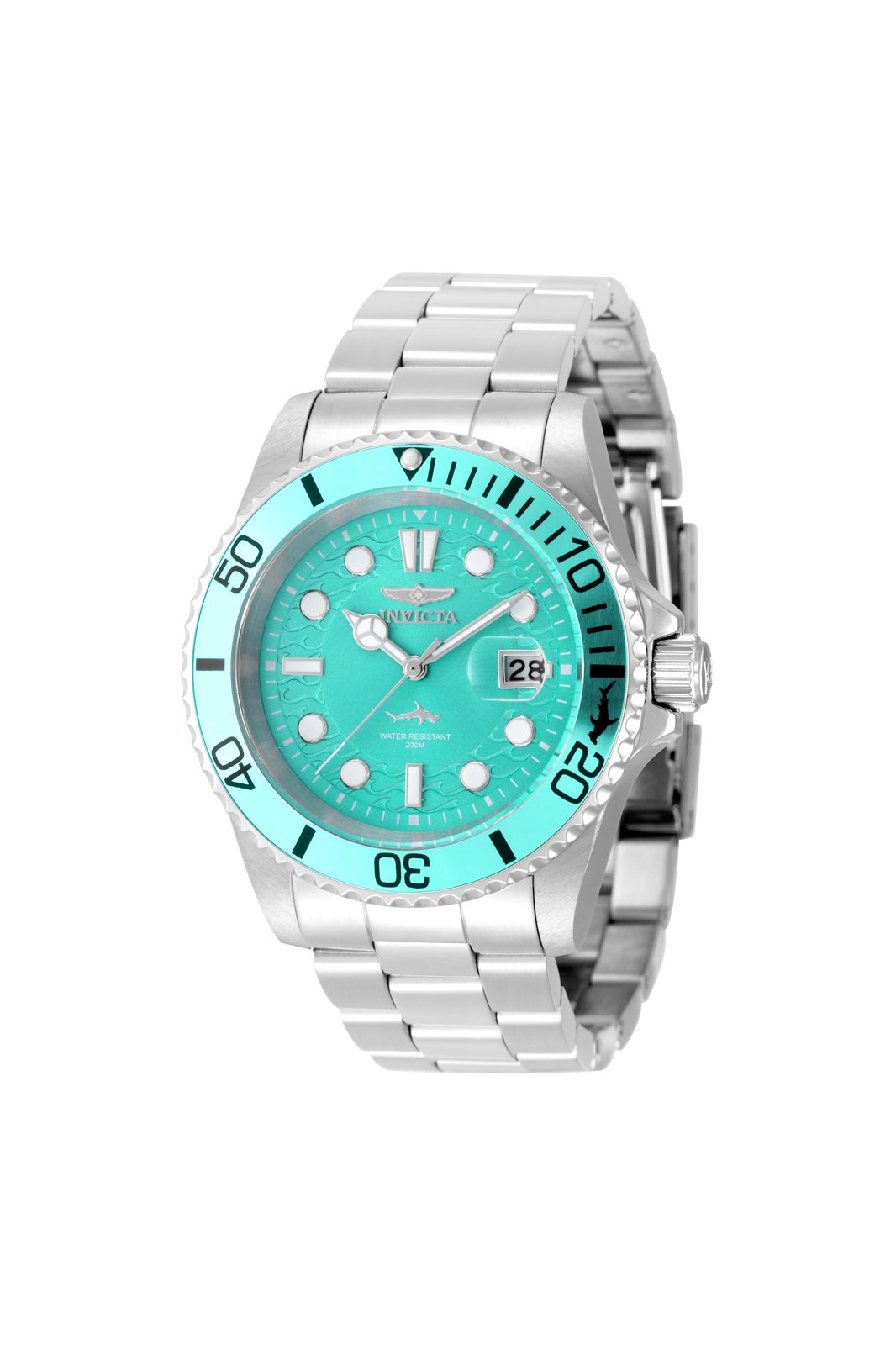 Invicta Pro Diver 50822 Reloj para Hombre - Movimiento de Cuarzo - Acero Inoxidable con Esfera Azul - 42 mm