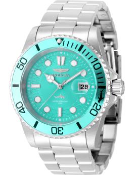 Invicta Pro Diver 50822 Reloj para Hombre - Movimiento de Cuarzo - Acero Inoxidable con Esfera Azul - 42 mm