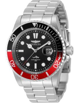Invicta Pro Diver 50829 Reloj de Hombre - Movimiento de Cuarzo - Acero Inoxidable con Esfera Negra - 42 mm