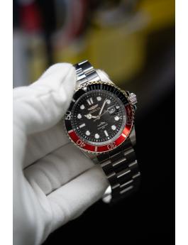 Invicta Pro Diver 50829 Reloj de Hombre - Movimiento de Cuarzo - Acero Inoxidable con Esfera Negra - 42 mm