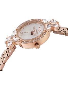 Invicta Wildflower 69099 Montre Femme - Mouvement Quartz - Métal avec Cadran Blanc - 30 mm