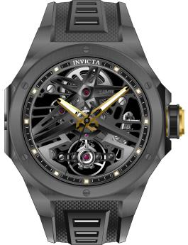 Invicta Celestial 70103 Reloj para Hombre - Movimiento Automático - Acero Inoxidable con Esfera Negra - 43 mm