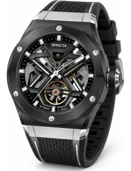 Invicta Celestial 70108 Herreur - Automatisk værk - K9 glas med sort urskive - 45 mm