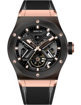 Invicta Celestial 70109 Zegarek Męski - Mechanizm Automatyczny - Szkło K9 z Czarną Tarcza - 45 mm