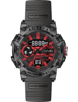 Activa Digital ACW8086-001 Men's Watch - Digital Movement - Abs with Black Dial - 50 mm