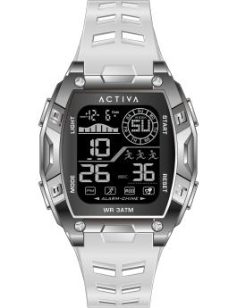 Activa Digital ACW8130-001 Men's Watch - Digital Movement - Metal with Black Dial - 46 mm