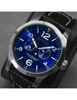 Invicta I-Force 10490 Relógio Masculino - Movimento Quartzo - Aço Inoxidável com Mostrador Azul - 48 mm
