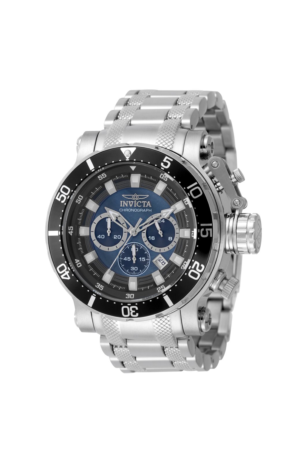 Invicta Coalition Forces 49753 Reloj para Hombre - Movimiento de Cuarzo - Acero Inoxidable con Esfera Negra - 52 mm