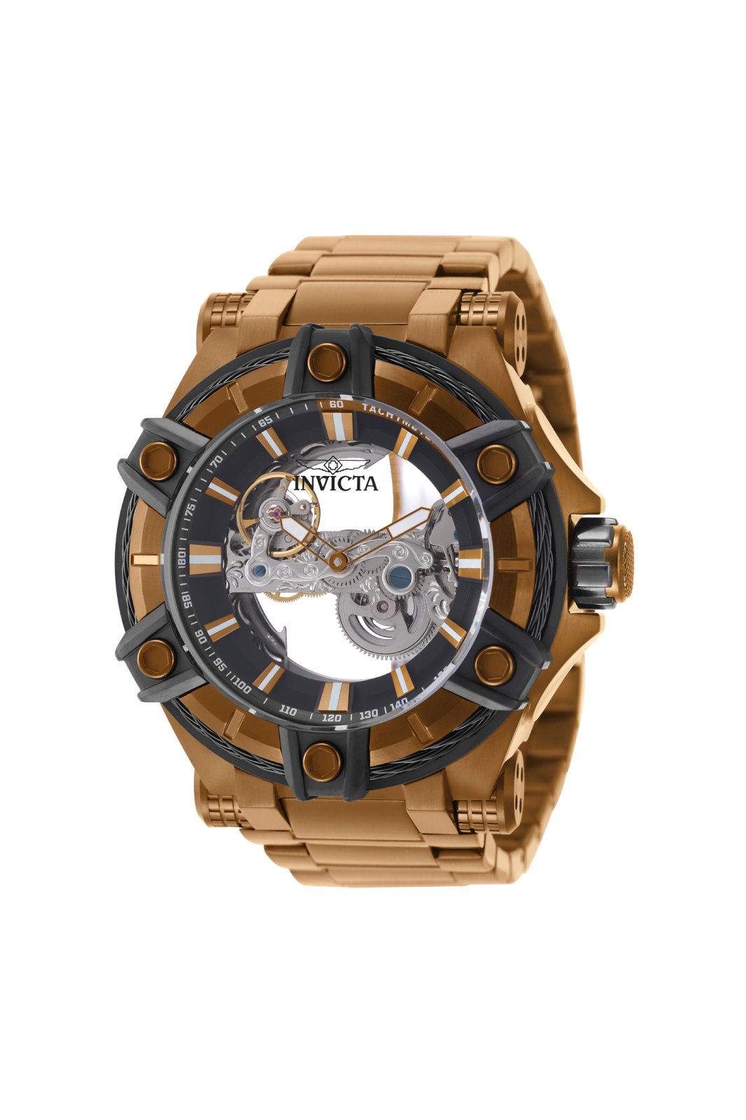 Invicta Bolt 50782 Men's Watch - Automatic Movement - Stainless Steel with Black Dial - 52 mm