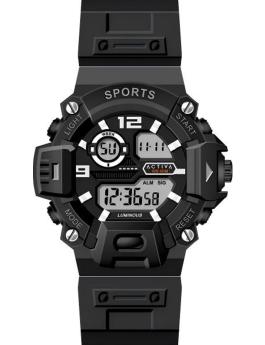 Activa Digital ACW532-001 Reloj de Mujer - Movimiento Digital - ABS con Esfera Negra - 42 mm