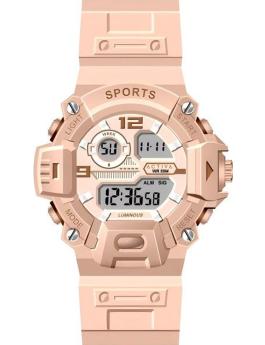 Activa Digital ACW532-003 Reloj de Mujer - Movimiento Digital - ABS con Esfera Naranja - 42 mm
