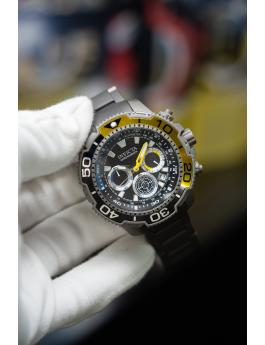 Invicta Ti-22 49492 Reloj para Hombre - Movimiento de Cuarzo - Titanio con Esfera Negra - 48 mm