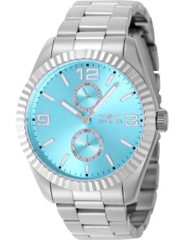 Invicta Specialty 49522 Reloj para Hombre - Movimiento de Cuarzo - Acero Inoxidable con Esfera Azul - 43 mm