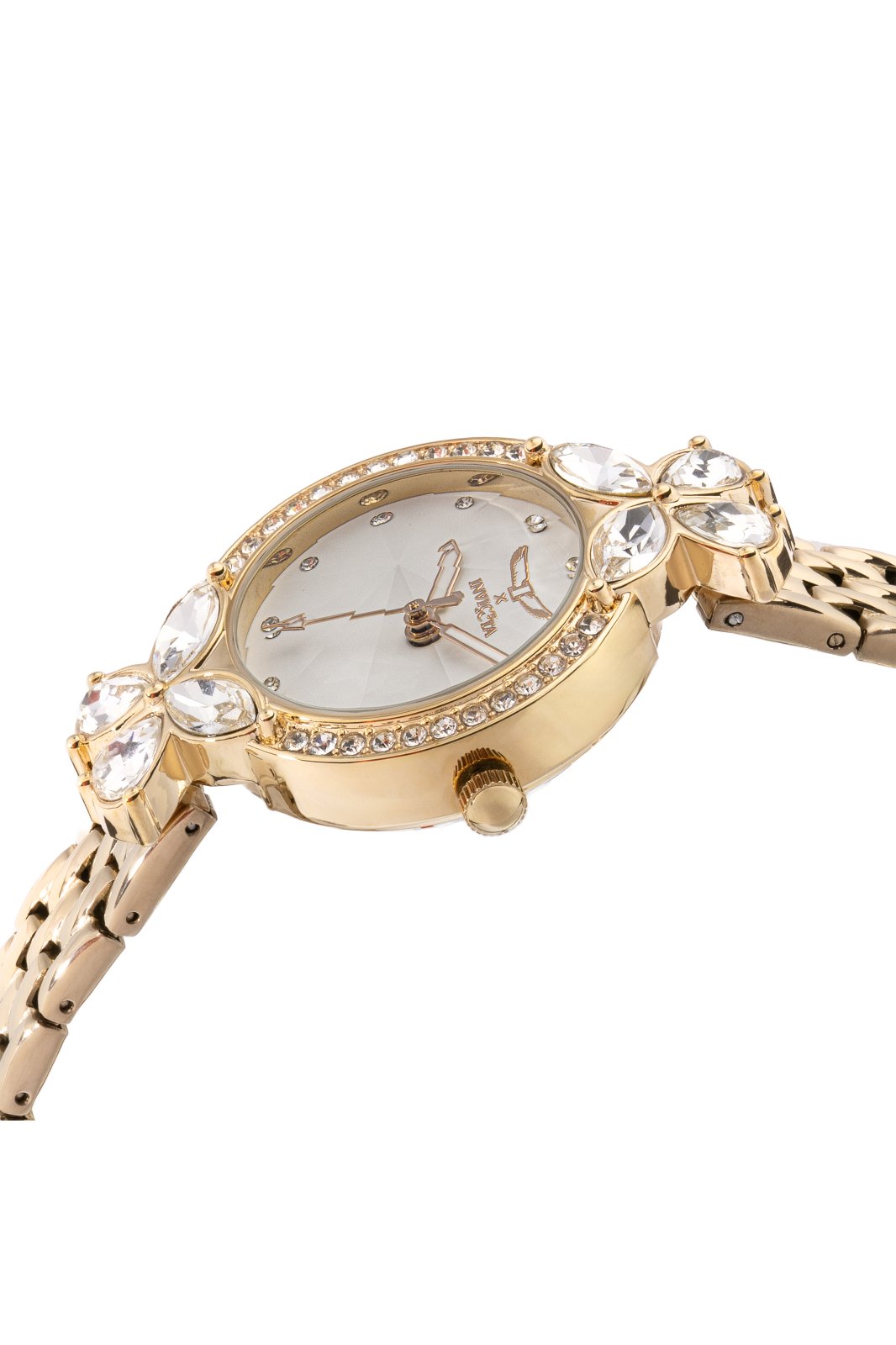 Invicta Wildflower 69095 Reloj de Mujer - Movimiento de Cuarzo - Metal con Esfera Blanca - 30 mm