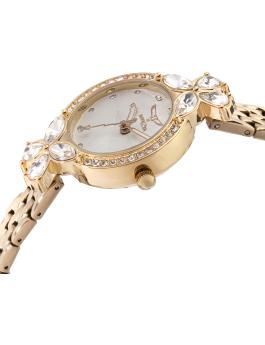 Invicta Wildflower 69095 Reloj de Mujer - Movimiento de Cuarzo - Metal con Esfera Blanca - 30 mm