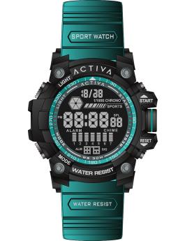 Activa Digital ACW8020-006 Reloj de Hombre - Movimiento Digital - ABS con Esfera Negra - 56 mm