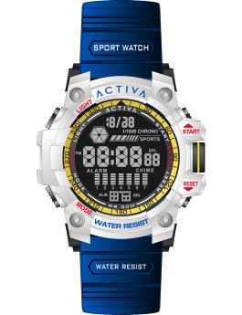 Activa Digital ACW8020-009 Reloj de Hombre - Movimiento Digital - ABS con Esfera Negra - 56 mm
