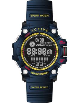 Activa Digital ACW8020-013 Reloj de Hombre - Movimiento Digital - ABS con Esfera Negra - 56 mm