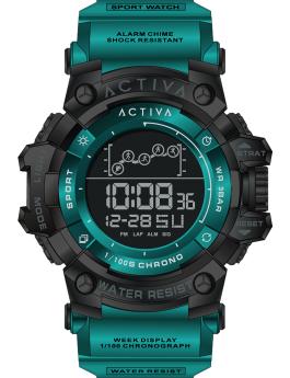 Activa Digital ACW8082-010 Men's Watch - Digital Movement - Abs with Black Dial - 50 mm