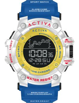 Activa Digital ACW8082-013 Reloj unisex - Movimiento digital - ABS con esfera negra - 50 mm