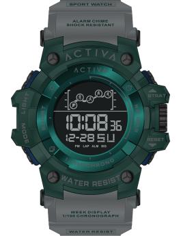 Activa Digital ACW8082-018 Reloj de Hombre - Movimiento Digital - ABS con Esfera Negra - 50 mm