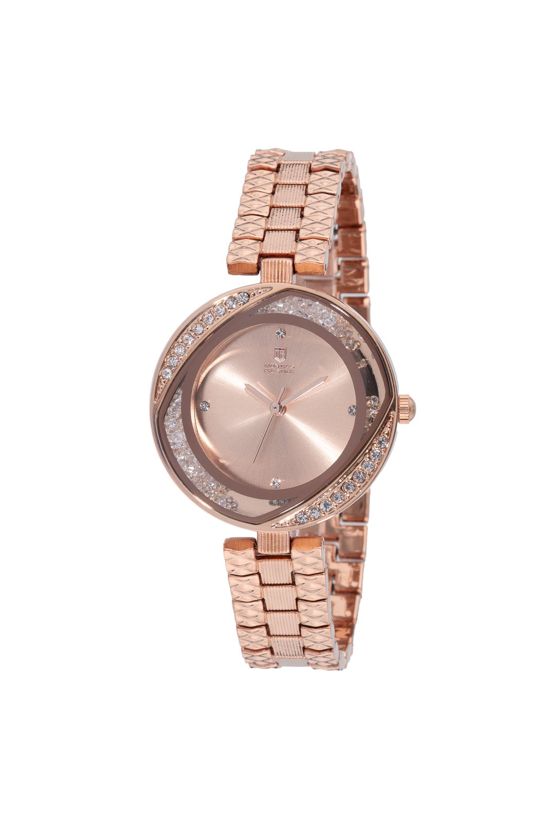 Montres Prestige Classic MPW-0221 Damenuhr - Quarzwerk - Metall mit roségoldfarbenem Zifferblatt - 30 mm