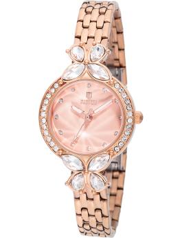 Montres Prestige Classic MPW-0232 Reloj de Mujer - Movimiento de Cuarzo - Metal con Esfera Oro Rosa - 22 mm