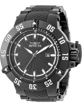 Invicta Subaqua 50794 Relógio Masculino - Movimento Quartz - Aço Inoxidável com Mostrador Preto - 50 mm