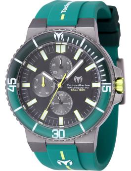 TechnoMarine Racing Legends TM-525034 Reloj de Hombre - Movimiento de Cuarzo - Acero Inoxidable con Esfera Gris - 43 mm