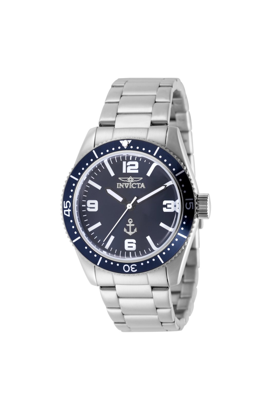 Invicta Ocean Voyage 50018 Férfi óra - Quartz szerkezet - Rozsdamentes acél kék számlappal - 38 mm