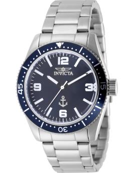 Invicta Ocean Voyage 50018 Férfi óra - Quartz szerkezet - Rozsdamentes acél kék számlappal - 38 mm