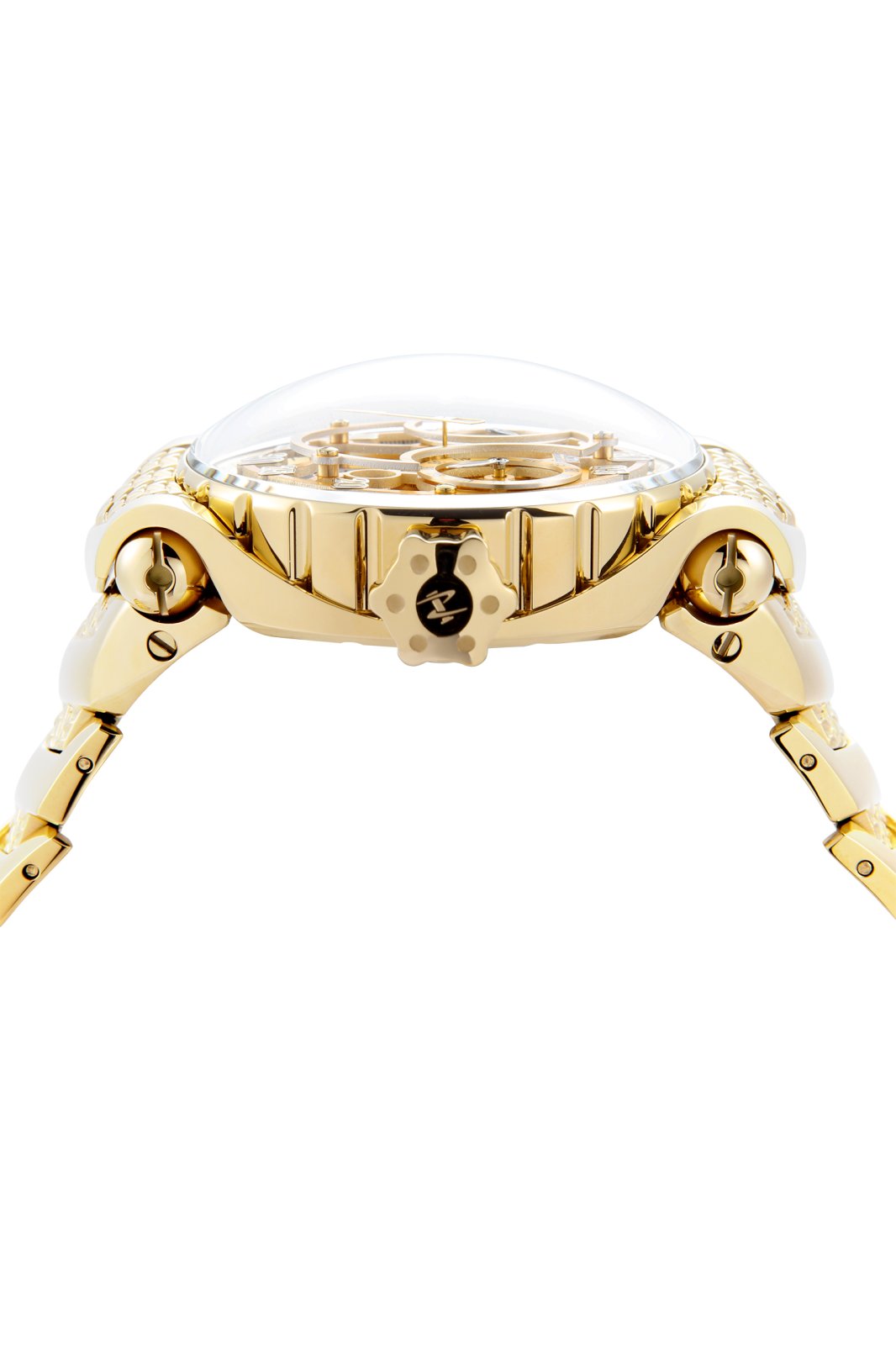 Invicta Reserve 50267 Reloj de Hombre - Movimiento Automático - Acero Inoxidable con Esfera Dorada - 48 mm