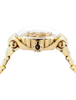 Invicta Reserve 50267 Reloj de Hombre - Movimiento Automático - Acero Inoxidable con Esfera Dorada - 48 mm