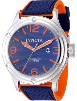 Invicta Pro Diver 50306 Reloj de Hombre - Movimiento de Cuarzo - Acero Inoxidable con Esfera Azul - 48 mm