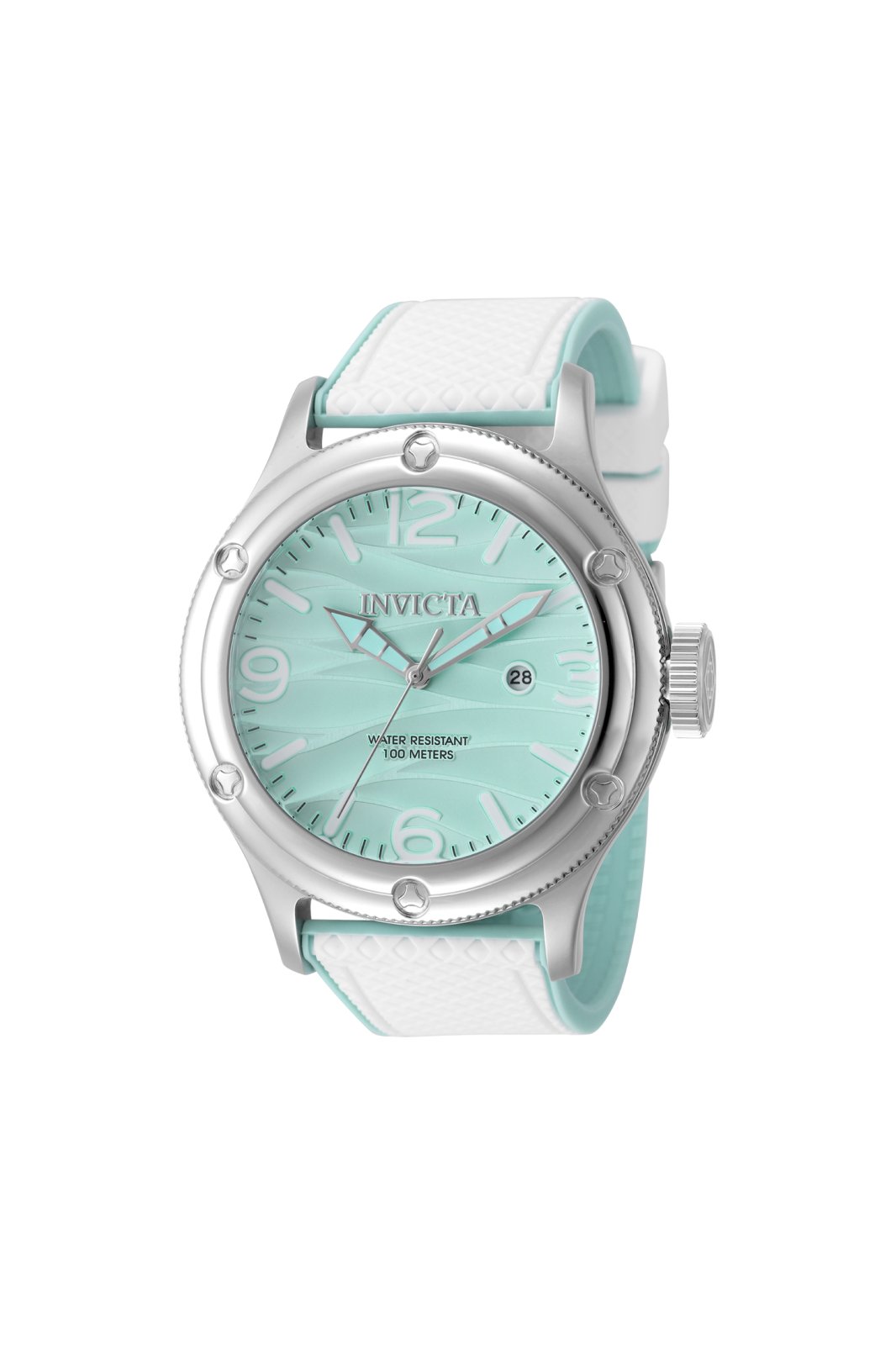 Invicta Pro Diver 50307 Herrenuhr - Quarzwerk - Edelstahl mit blauem Zifferblatt - 48 mm