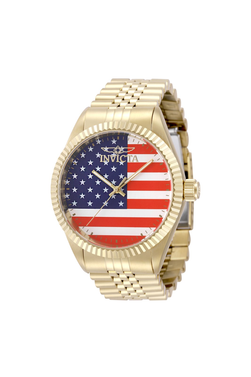 Invicta Specialty 50422 Zegarek Męski - Mechanizm Kwarcowy - Stal Nierdzewna z Czerwoną Tarcza - 43 mm