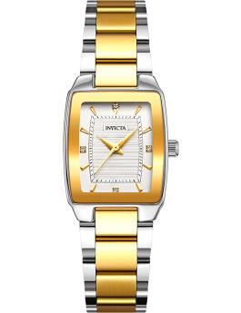 Invicta Celestial 70282 Reloj de mujer - Movimiento de cuarzo - Metal con esfera plateada - 23 mm