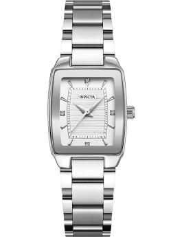 Invicta Celestial 70283 Reloj de mujer - Movimiento de cuarzo - Metal con esfera plateada - 23 mm