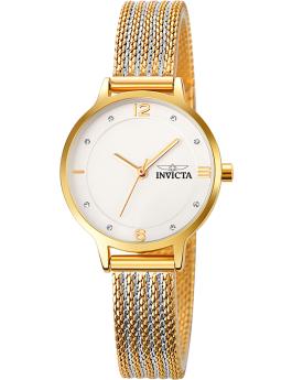 Invicta Angel 70290 Reloj de mujer - Movimiento de cuarzo - Metal con esfera blanca - 31 mm