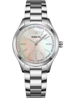 Invicta Celestial 70414 Reloj de mujer - Movimiento de cuarzo - Metal con esfera de nácar - 33 mm