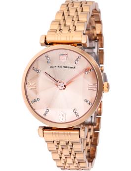 Montres Prestige Classic MPW-0018 Reloj de mujer - Movimiento de cuarzo - Metal con esfera en oro rosa - 32 mm
