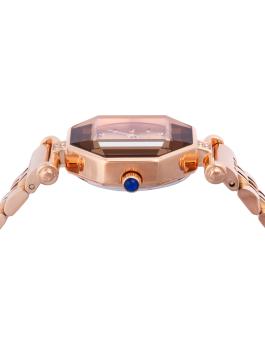 Montres Prestige Classic MPW-0027 Zegarek damski - Mechanizm kwarcowy - Metal z różowo-złotą tarczą - 28 mm