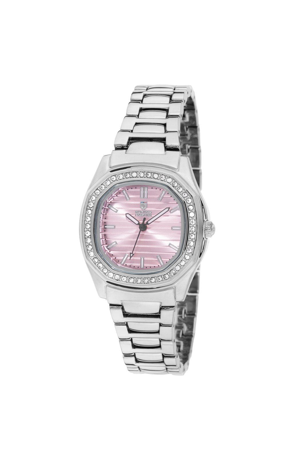 Montres Prestige Classic MPW-0204 Reloj de mujer - Movimiento de cuarzo - Metal con esfera rosa - 32 mm