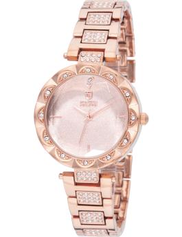 Montres Prestige Classic MPW-0206 Reloj de mujer - Movimiento de cuarzo - Metal con esfera color oro rosa - 33 mm