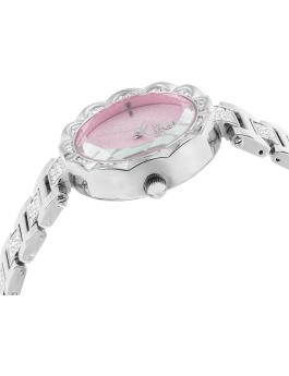 Montres Prestige Classic MPW-0208 Reloj de mujer - Movimiento de cuarzo - Metal con esfera rosa - 33 mm