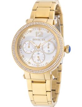 Invicta Bolt 50396 Reloj de mujer - Movimiento de cuarzo - Acero inoxidable con esfera blanca - 37 mm