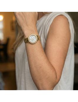 Invicta Bolt 50396 Reloj de mujer - Movimiento de cuarzo - Acero inoxidable con esfera blanca - 37 mm