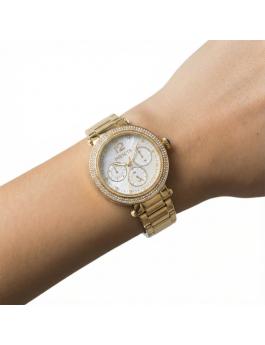 Invicta Bolt 50396 Reloj de mujer - Movimiento de cuarzo - Acero inoxidable con esfera blanca - 37 mm