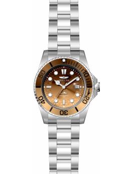 Invicta Pro Diver 50901 Reloj de Hombre - Movimiento de Cuarzo - Acero Inoxidable con Esfera Marrón - 42 mm
